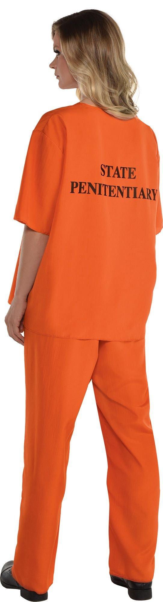 Prisoner Romper Costume for Women