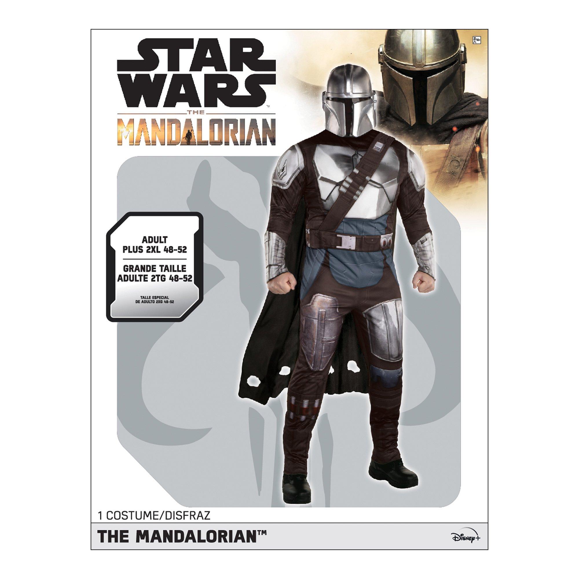 Adult Mandalorian Plus Size Deluxe Costume - Star Wars: The Mandalorian Season 2
