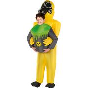 Inflatable Hazmat Toxic Radiation Pick-Me-Up Costume for Kids 