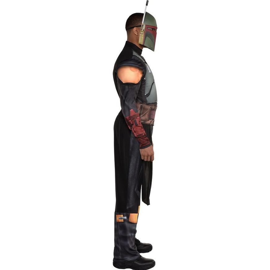Adult Boba Fett Deluxe Muscle Costume - The Mandalorian