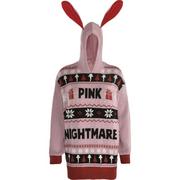 Adult A Christmas Story Bunny Ears Hooded Ugly Sweater
