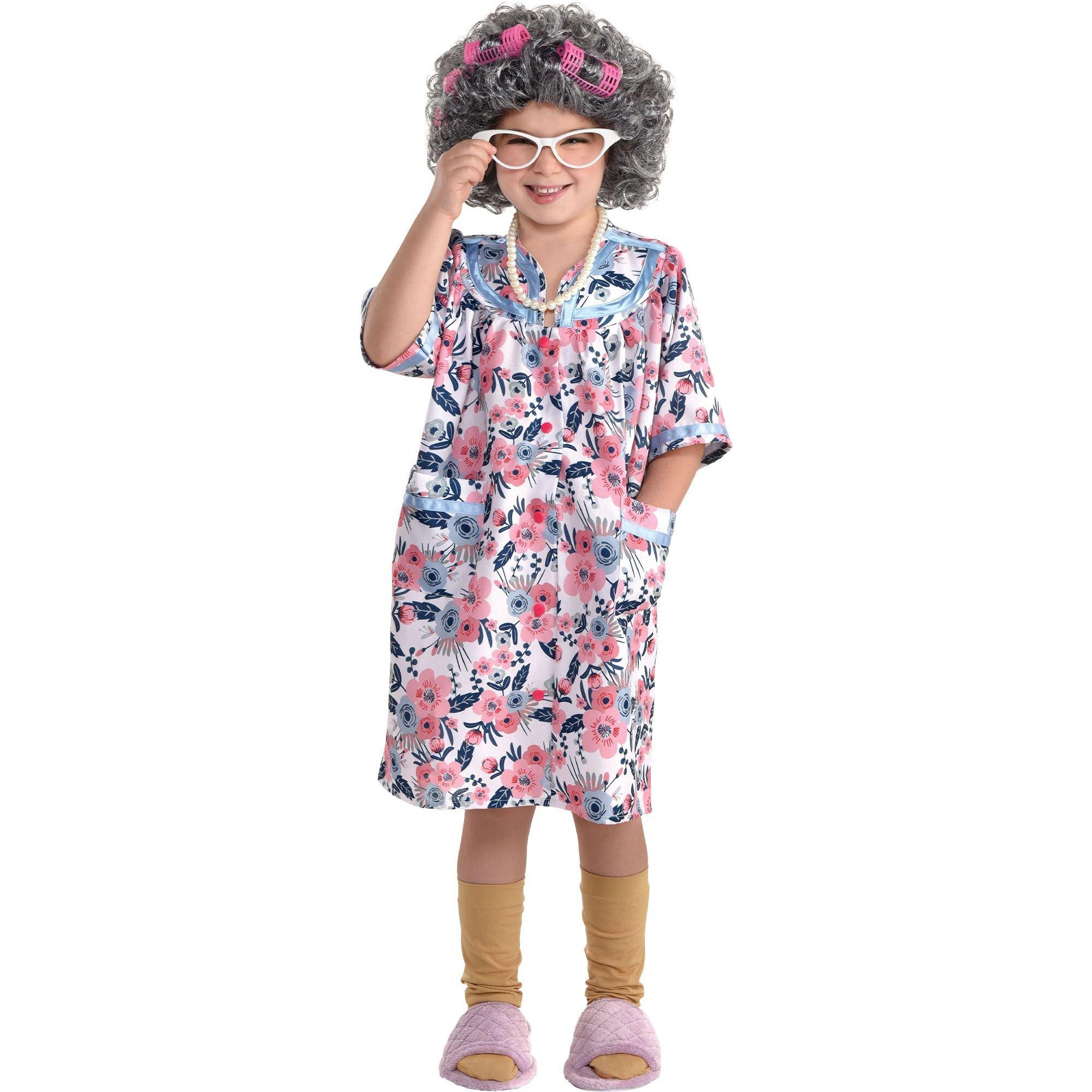 Child Lil' Old Lady Dress | Party City