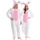 Adult Zipster Bunny One Piece Costume