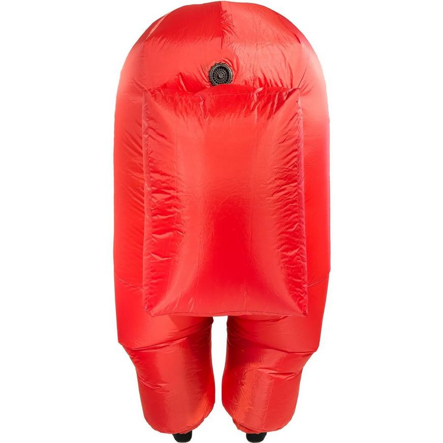 Adult Red Among Us Inflatable Costume
