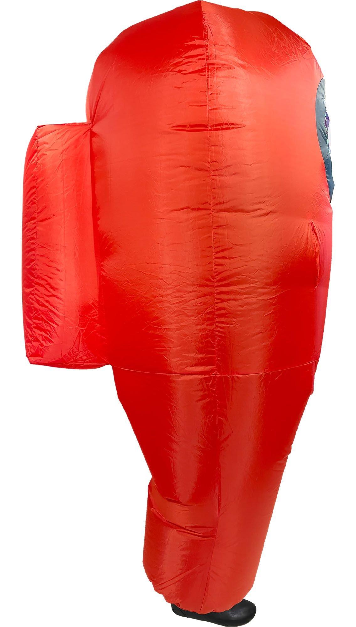 Adult Red Among Us Inflatable Costume Party City