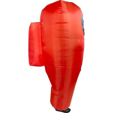 Adult Red Among Us Inflatable Costume