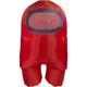 Kids' Red Among Us Inflatable Costume