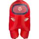 Kids' Red Among Us Inflatable Costume