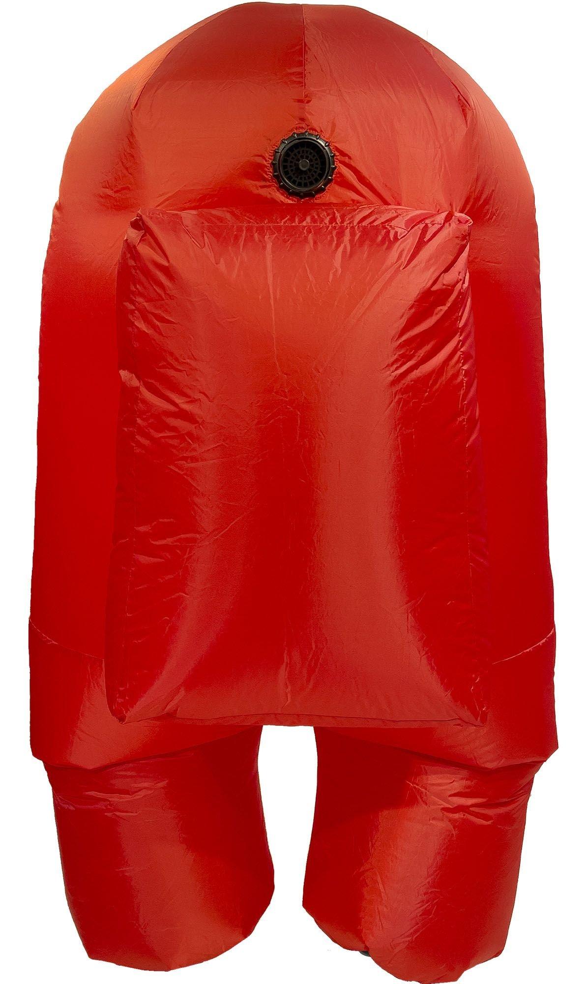 Kids' Red Among Us Inflatable Costume Party City