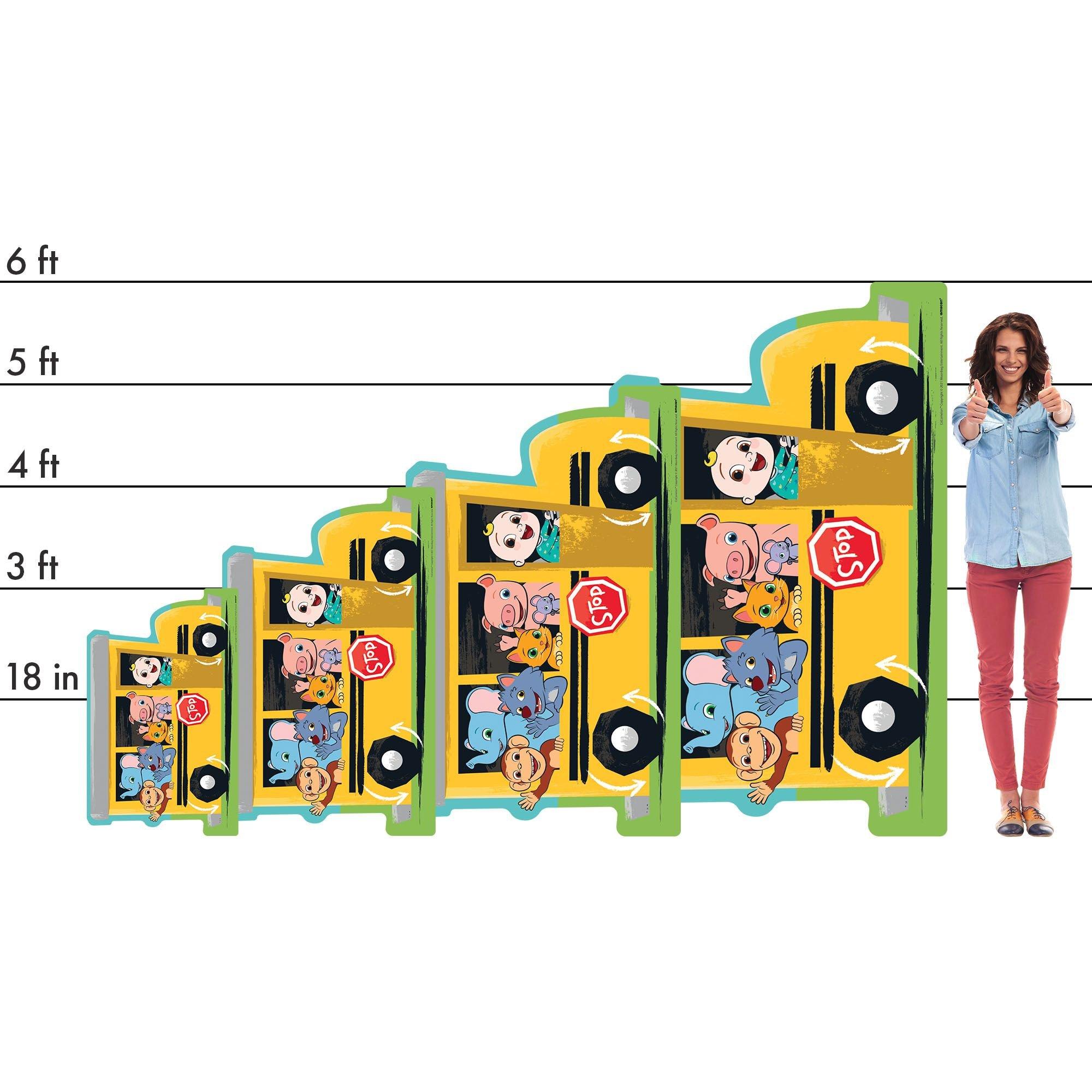 Bus Cardboard Cutout, 36in x 22in Party City