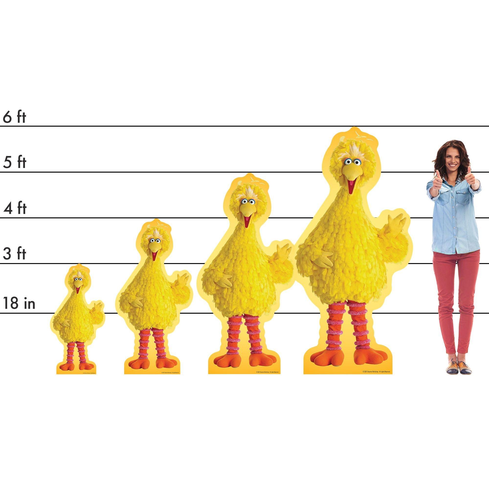 Big Bird Cardboard Cutout, 3ft - Sesame Street