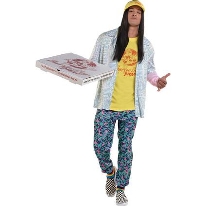 Adult Argyle Surfer Boy Pizza Delivery Costume - Stranger Things 4