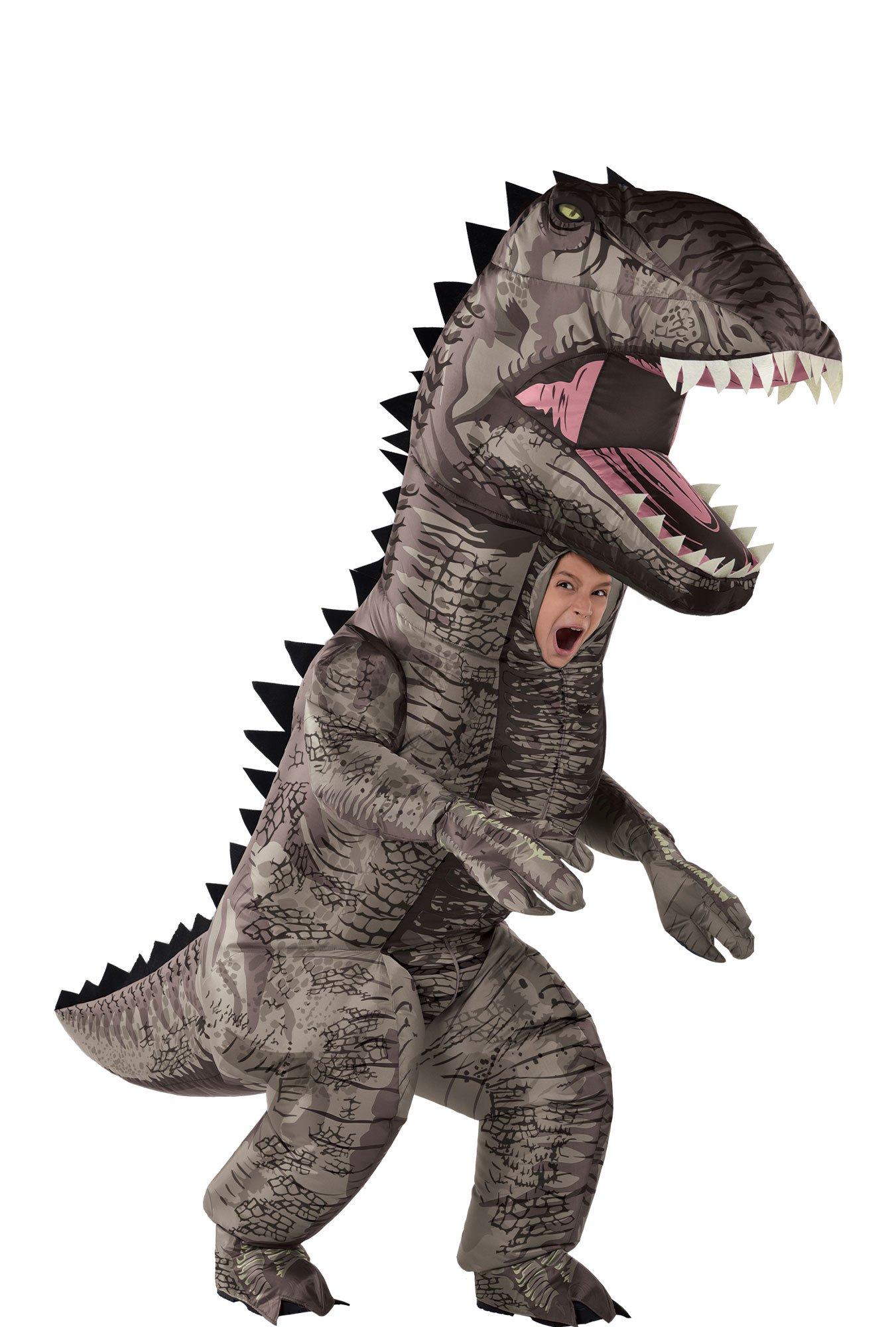 Kids' Giganotosaurus Dinosaur Inflatable Costume with Sound Effect - Jurassic World: Dominion