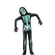 Kids' Glow-in-the-Dark Skeleton Costume