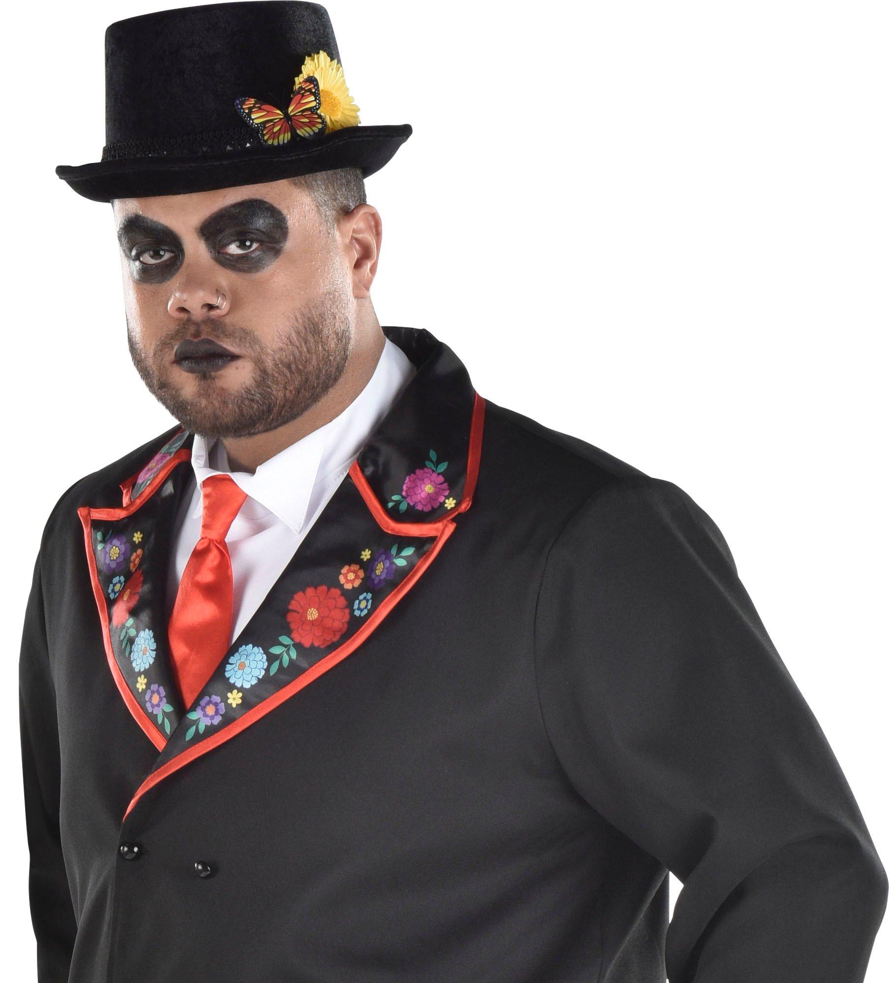 Adult Dapper Day of the Dead Plus Size Costume Party City