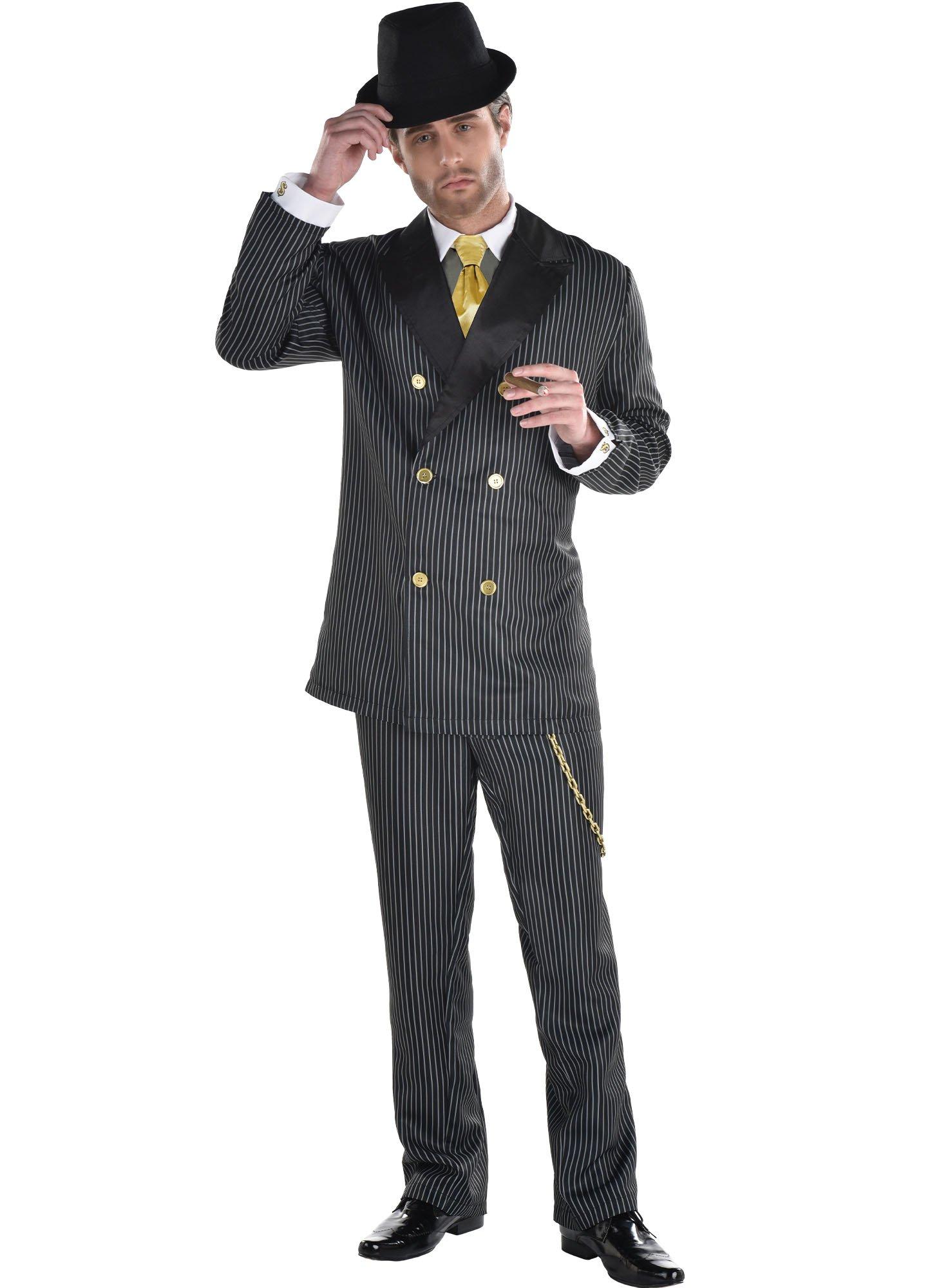 Adult Head Honcho Costume 20s Gangster