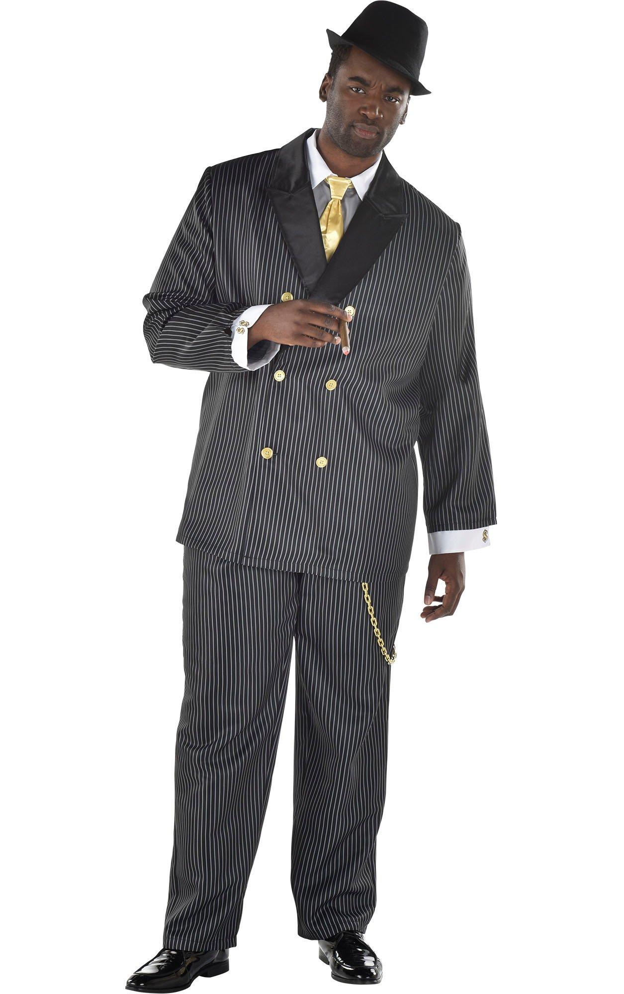 Adult Head Honcho Plus Size Costume - 20s Gangster