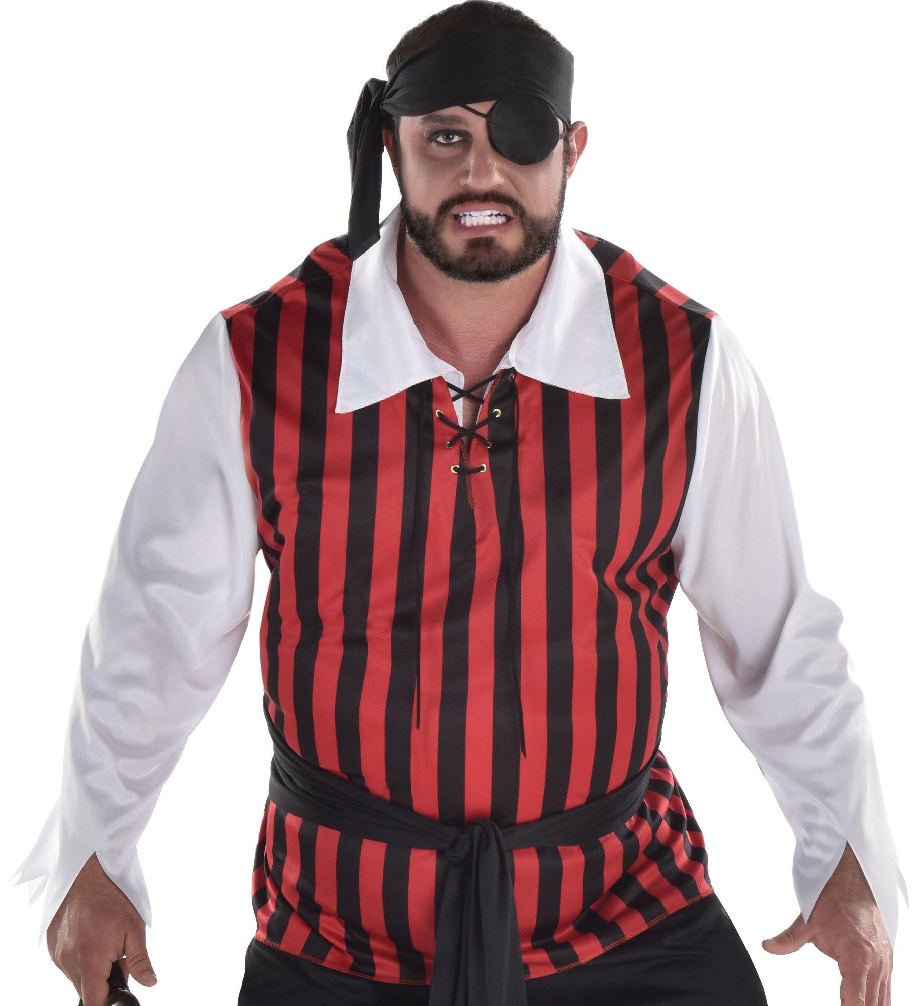 Adult Pirate Shirt Halloween Costume