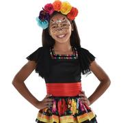 Kids' Rainbow Day of the Dead Costume