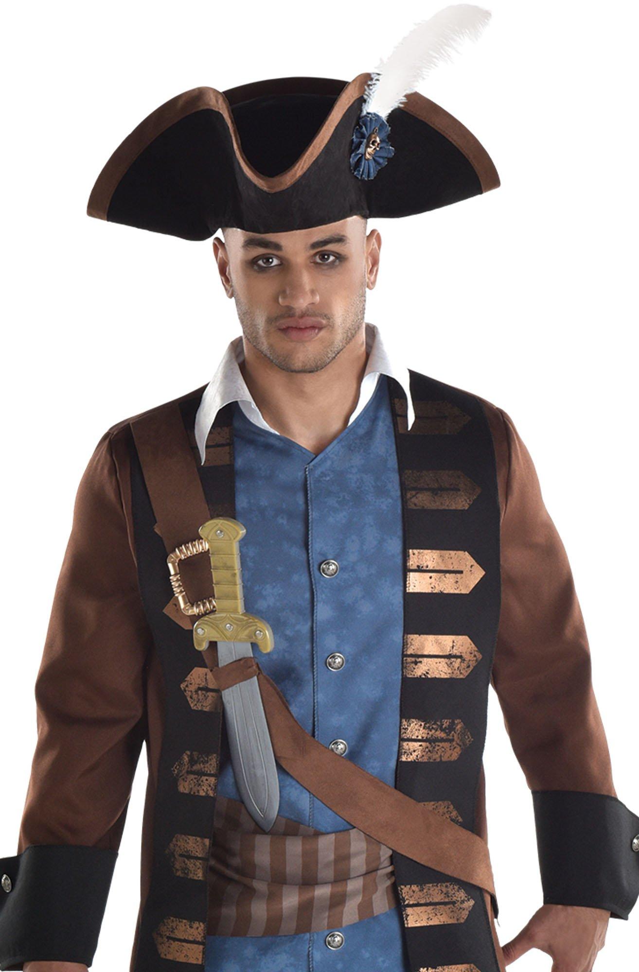 Mens Pirate Captain Hook Costume - Pirate Costumes