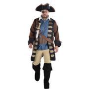 Men's Shipwreck Pirate Plus Size Costume