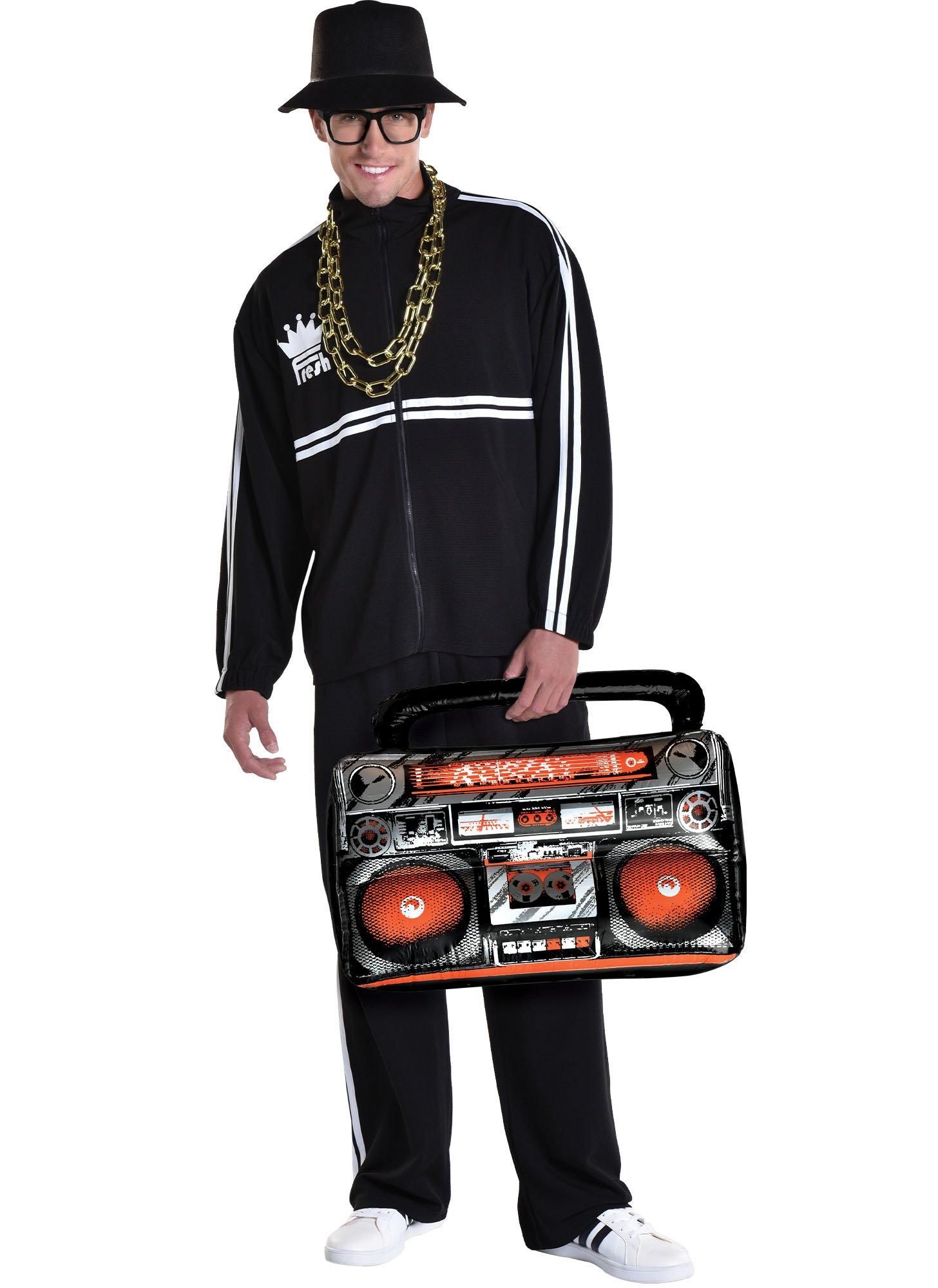 Adult 80s Tracksuit DJ Costume