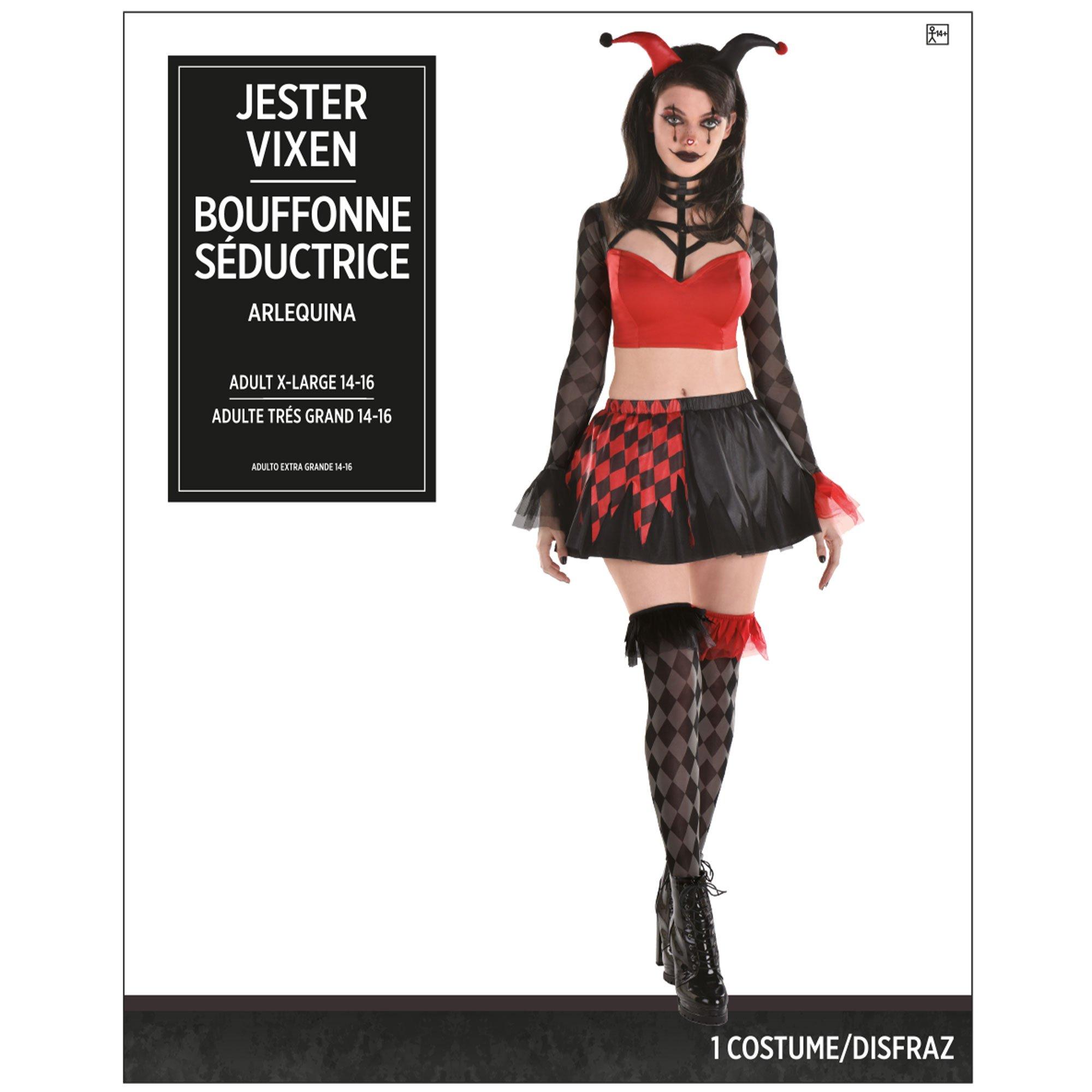 Adult Jester Vixen Costume