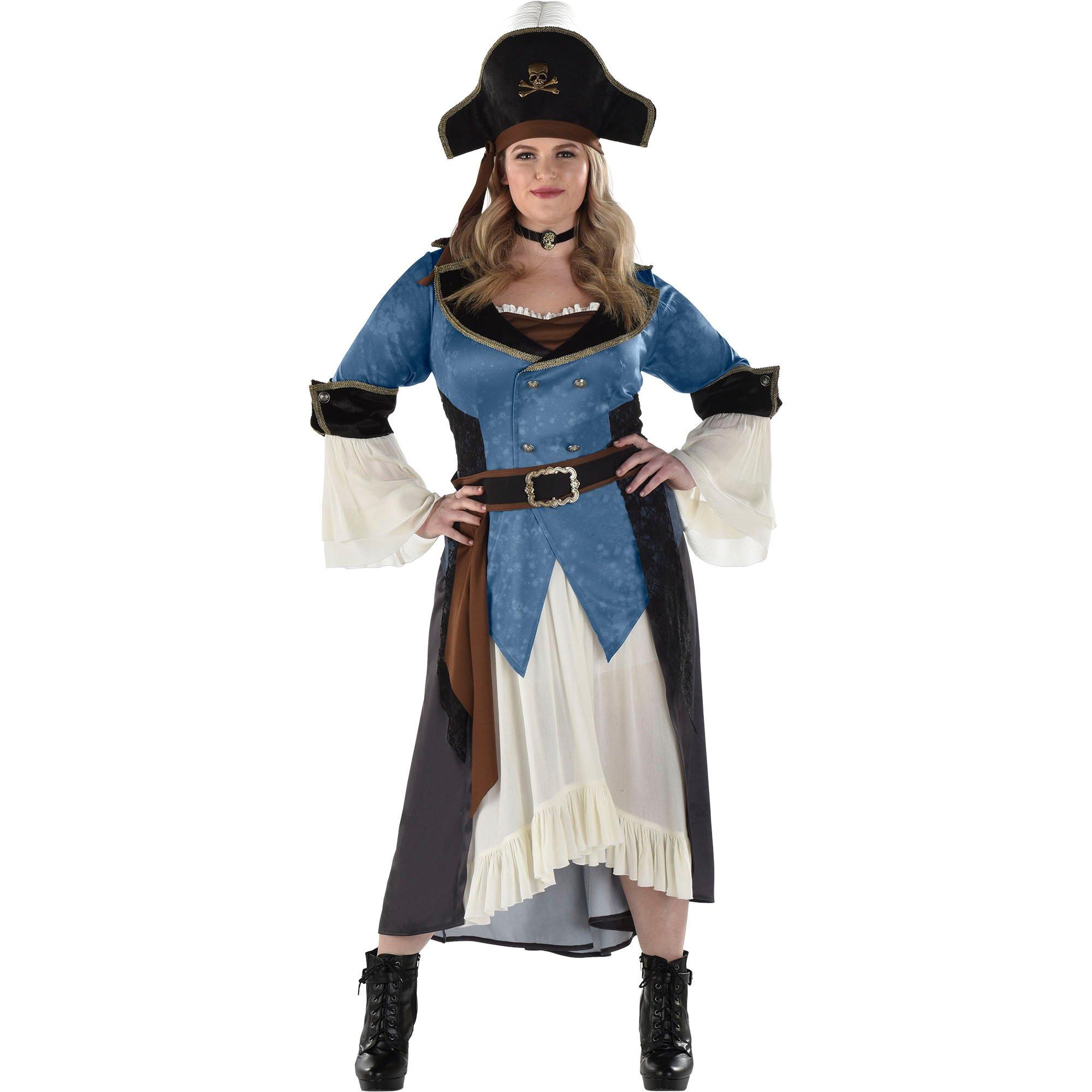 Adult Posh Pirate Plus Size Costume Party City 7921