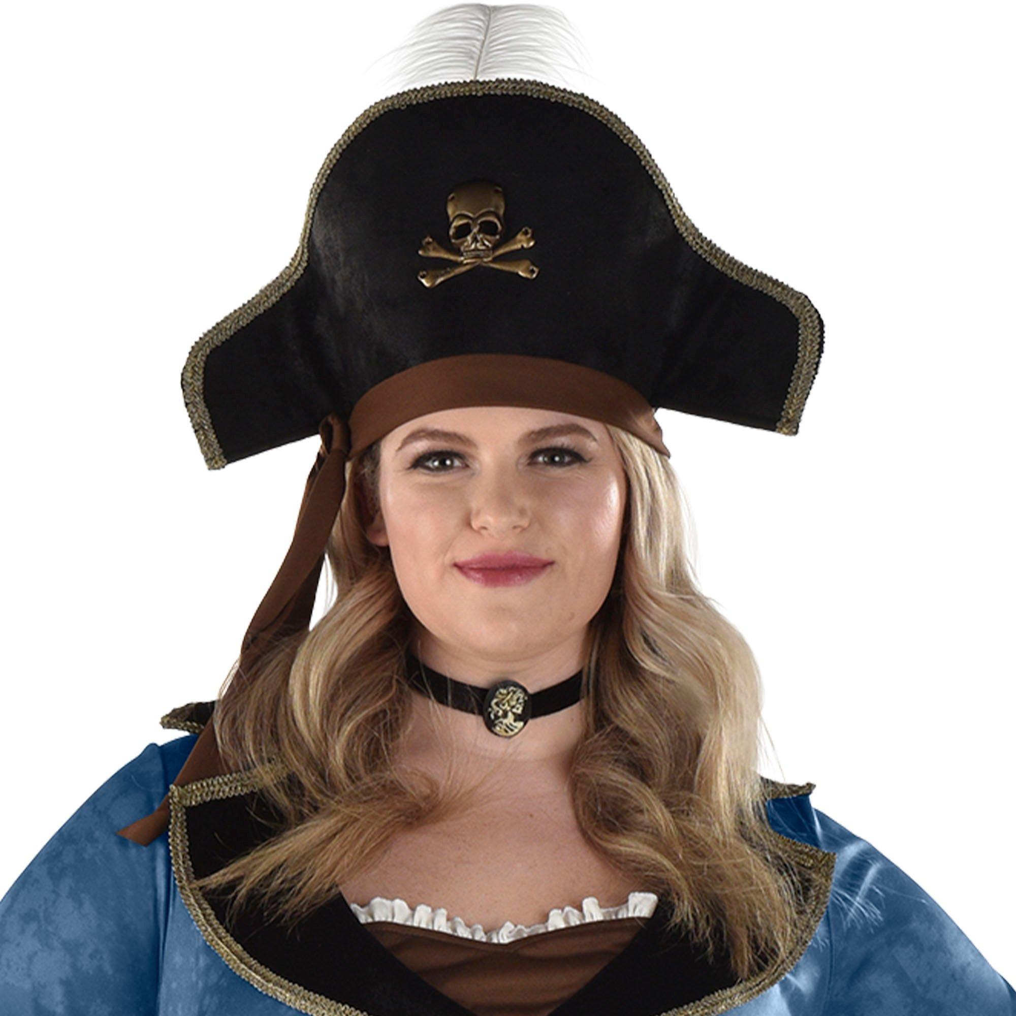 Adult Posh Pirate Plus Size Costume