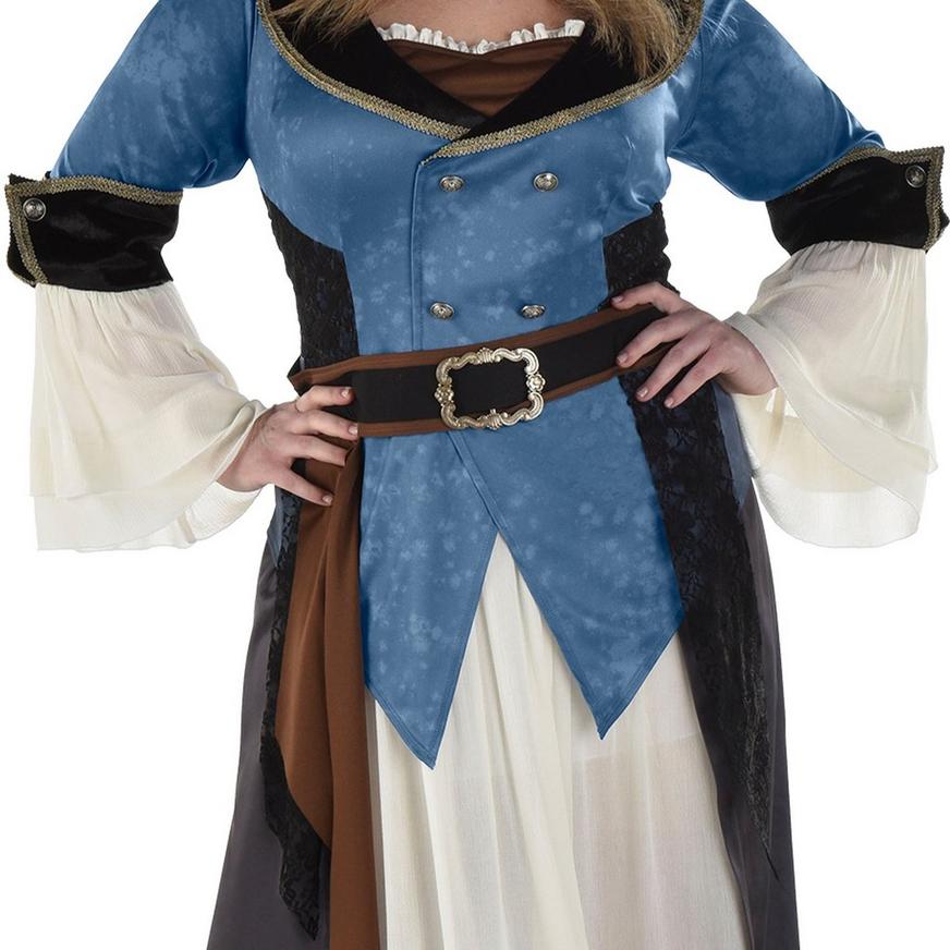 Adult Posh Pirate Plus Size Costume