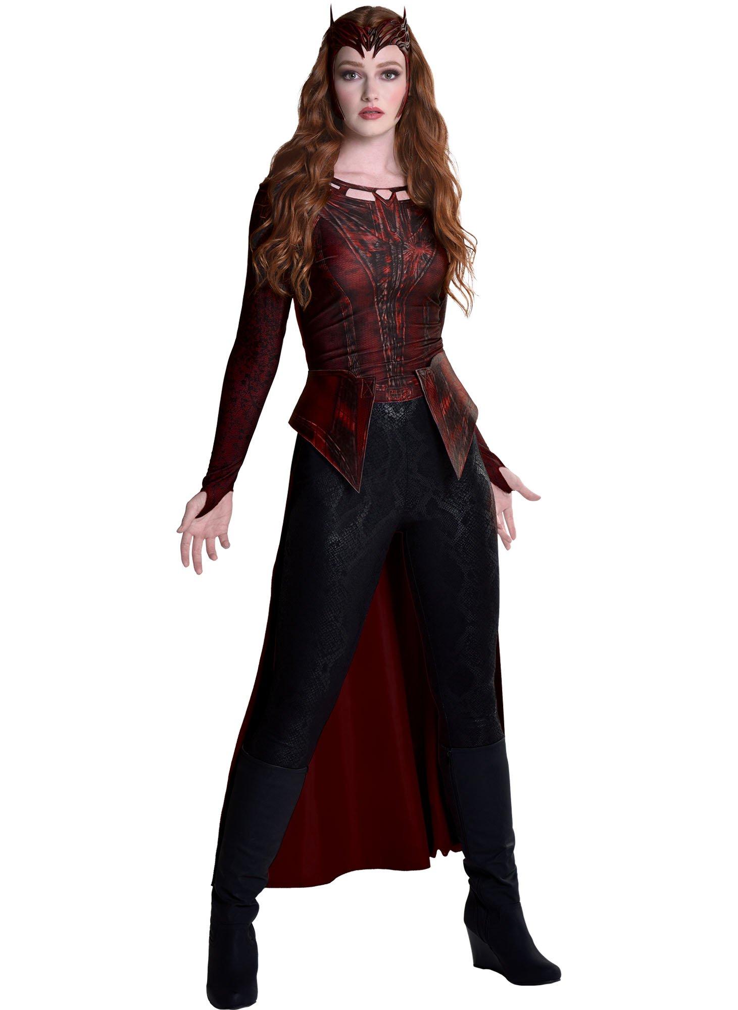 Adult Scarlet Witch Costume Marvel Doctor Strange In The Multiverse Of Madness Party City 