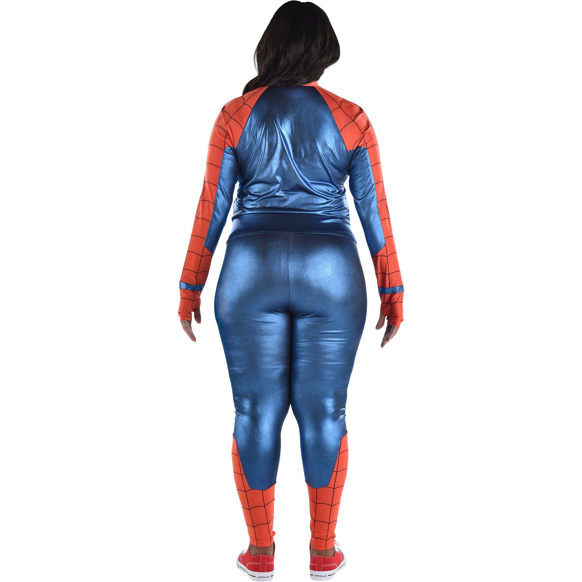 Adult SpiderGirl Plus Size Costume Marvel Party City