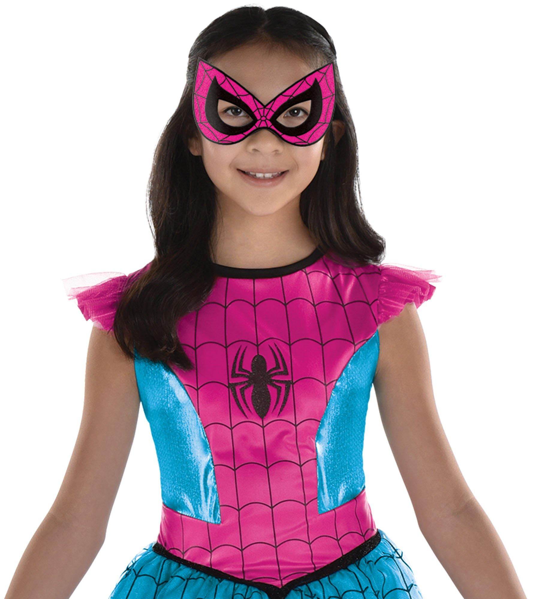 Kids' Pink & Blue Spider-Girl Costume - Marvel
