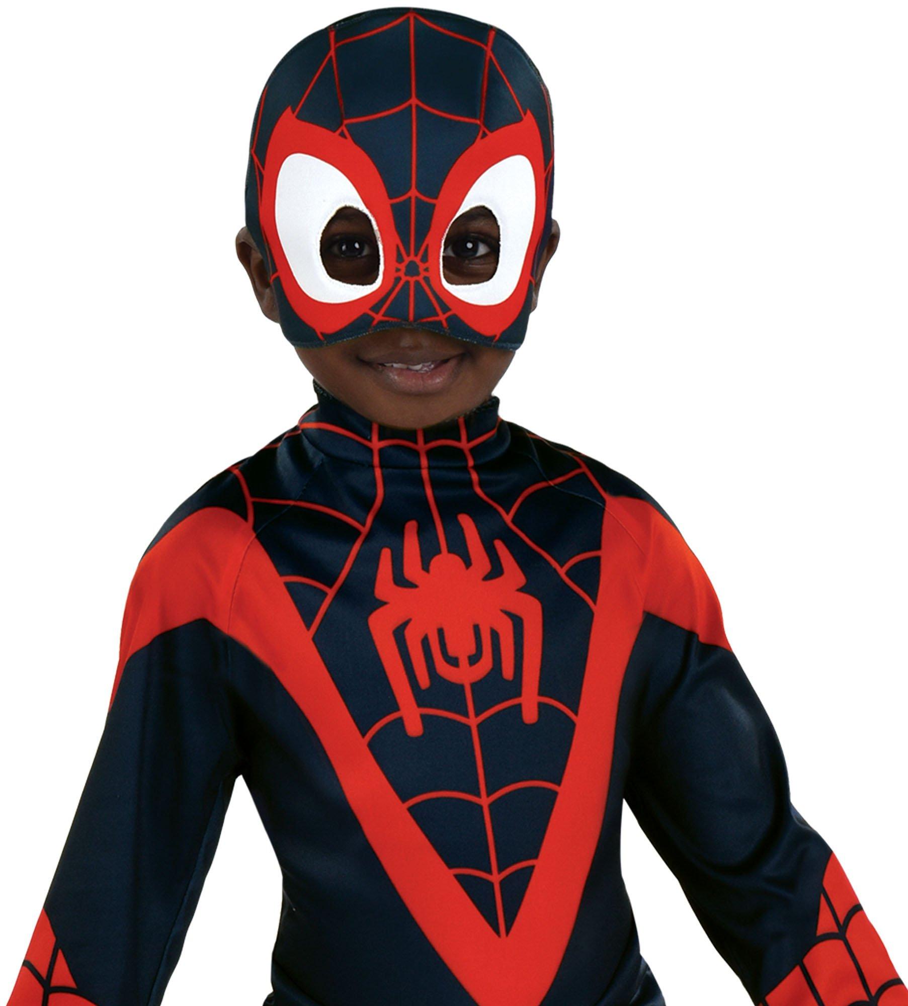 Spider-Man Multi-color Polyester Halloween Costume Mask, for Child