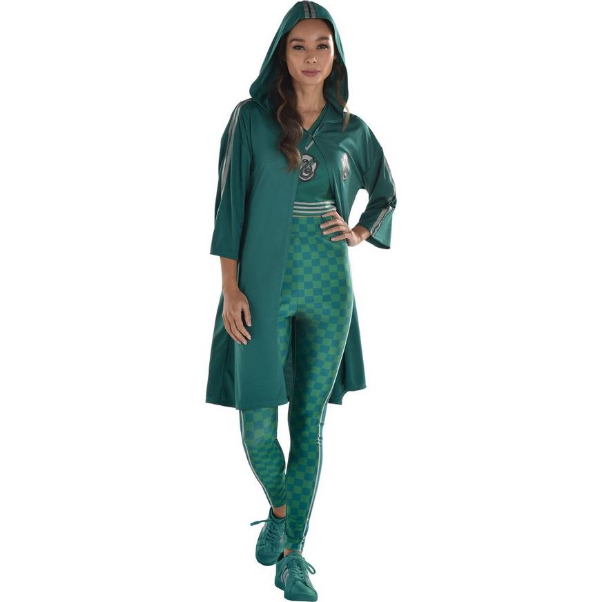 partycity.com | Adult Slytherin Quidditch Costume - Harry Potter