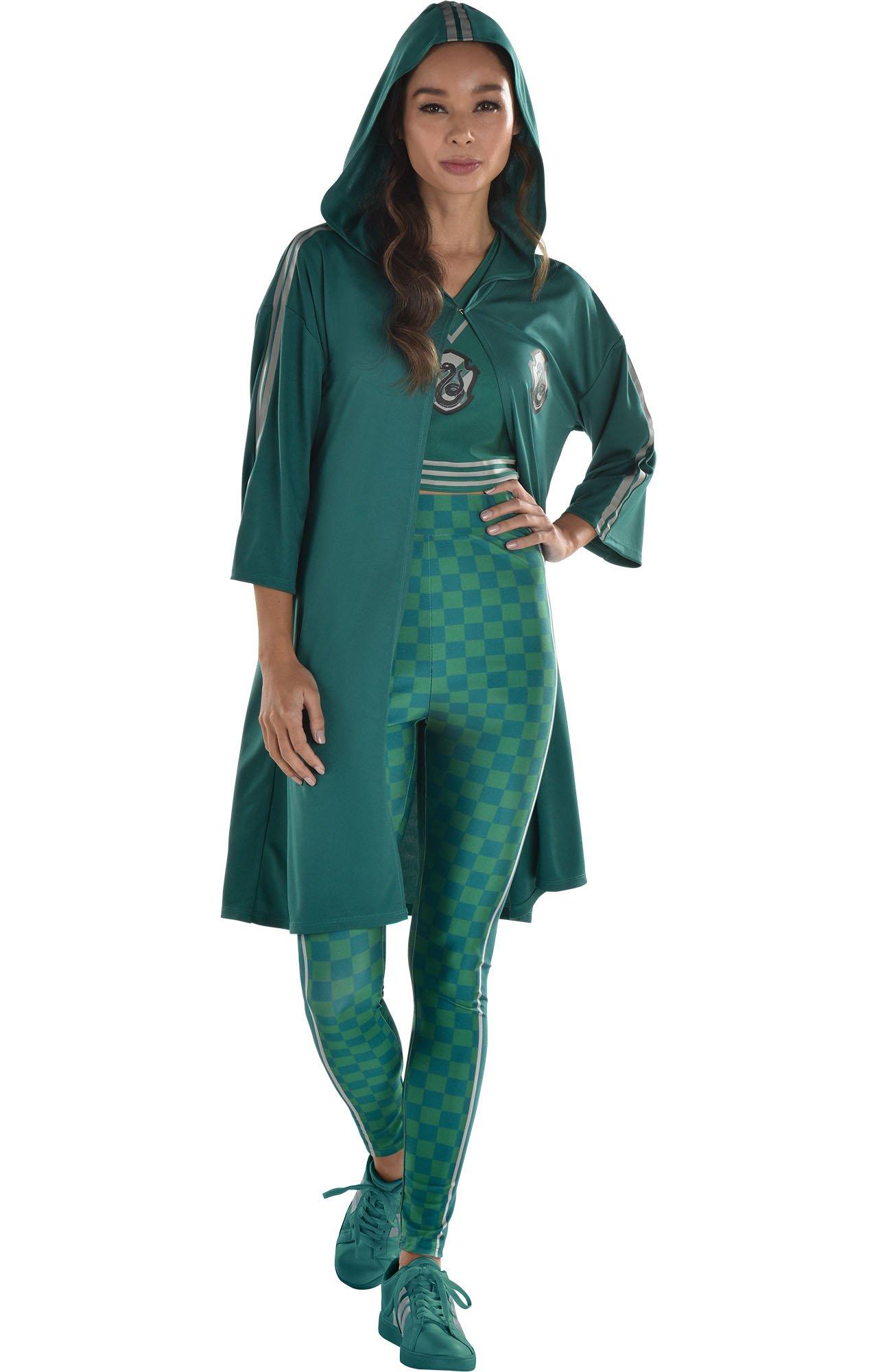 .com: Party City Slytherin Robe Halloween Costume for Adults