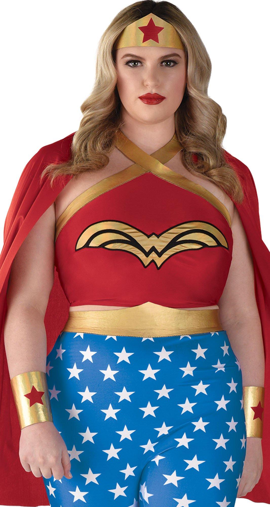 Déguisement adulte Wonder Woman™ plus size