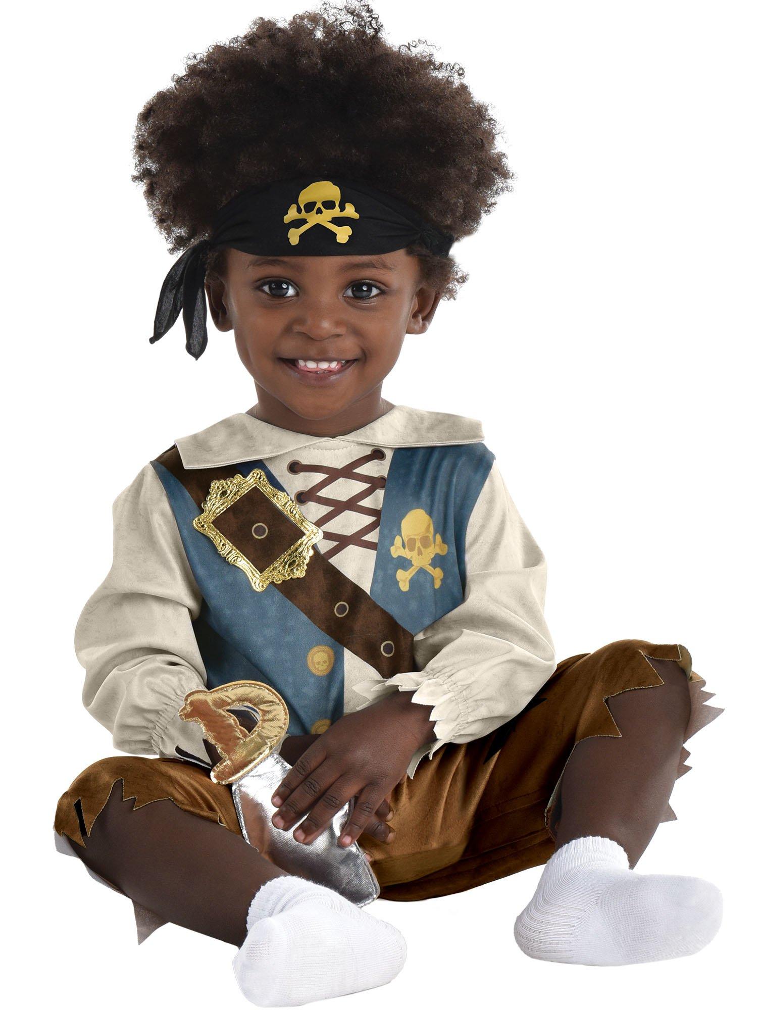 Pirate Costume Hat & Headscarf Kit