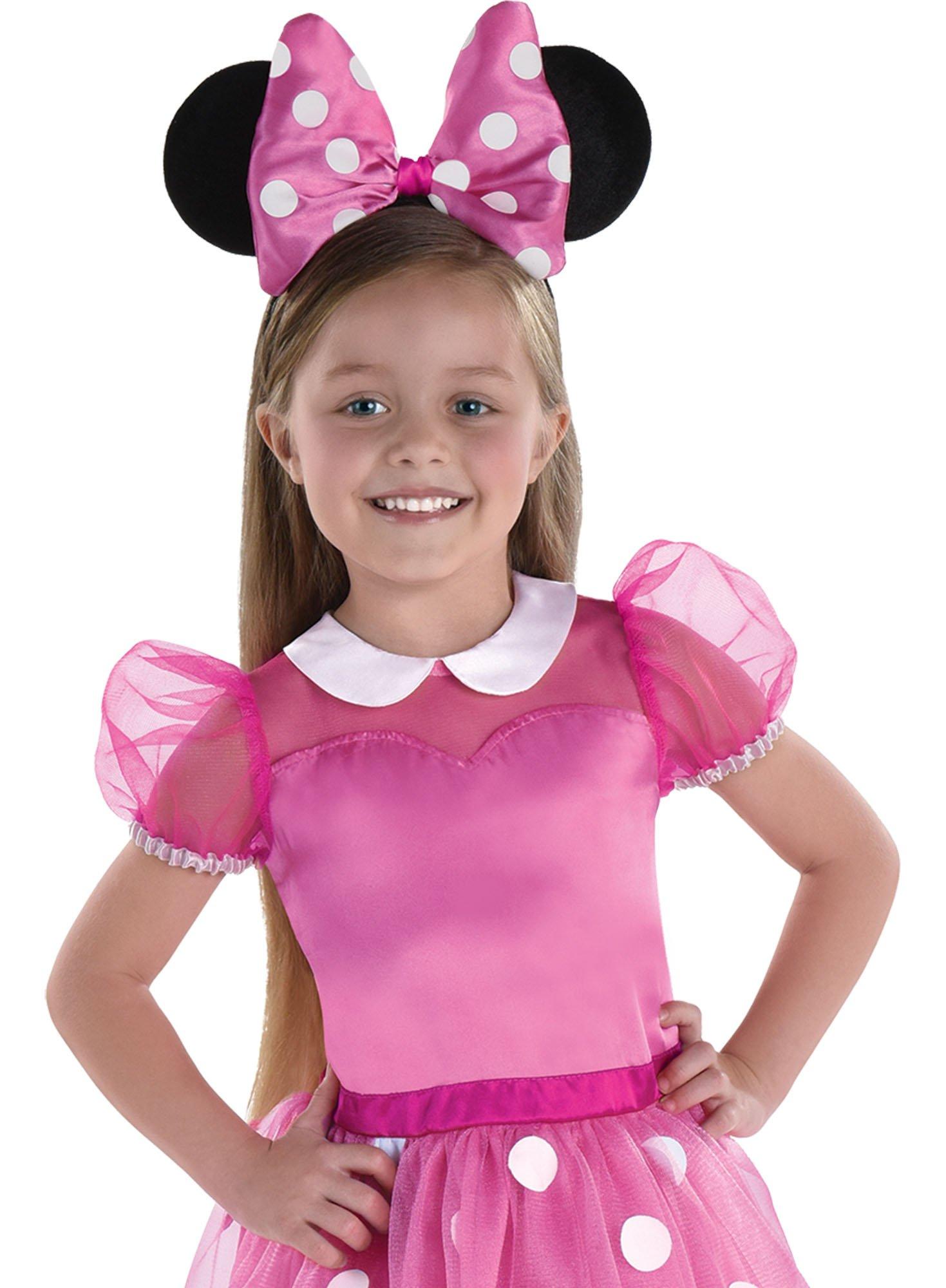 Kids Disney Minnie Mouse Pink Deluxe Costume