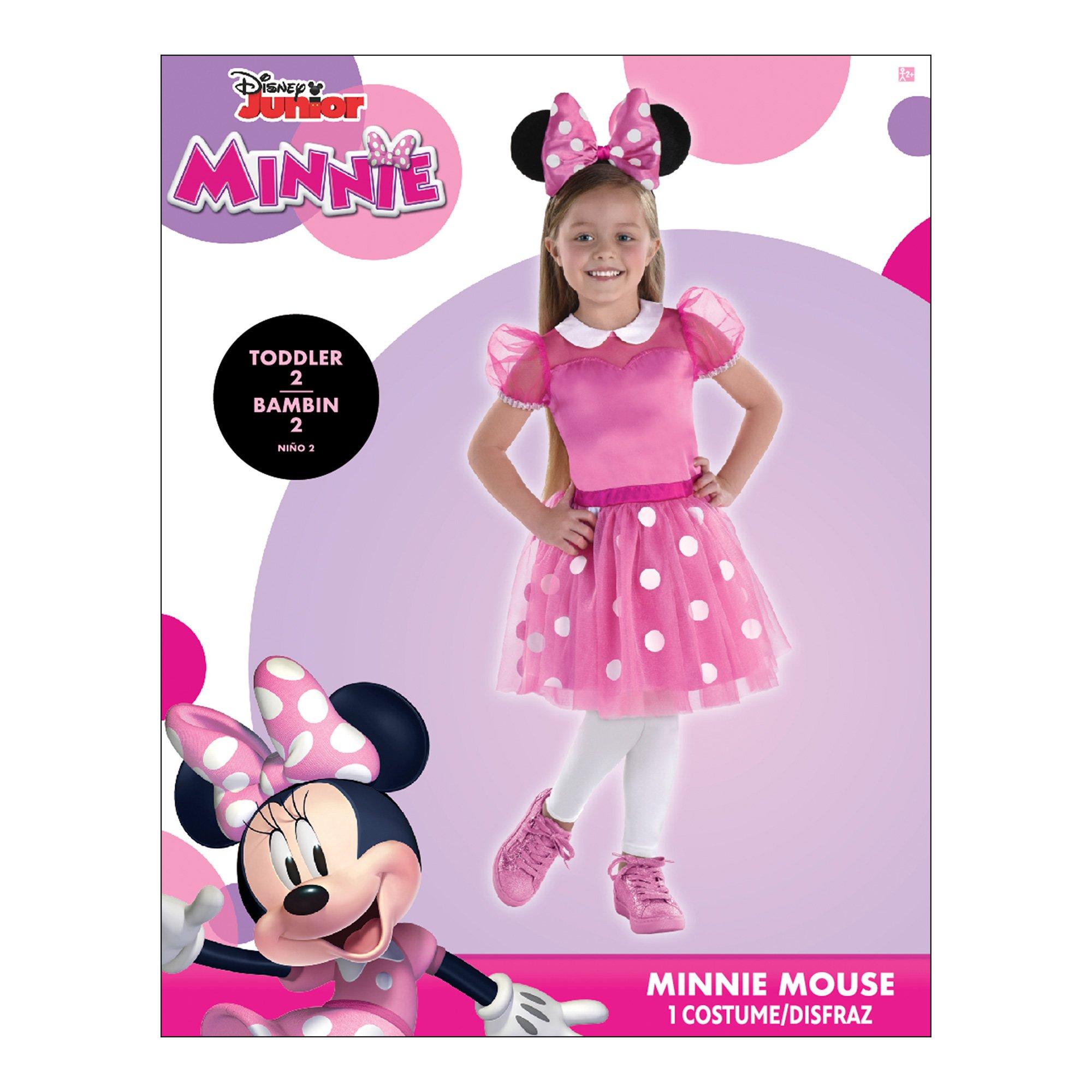 Kids Pink Minnie Mouse Costume Disney Party City