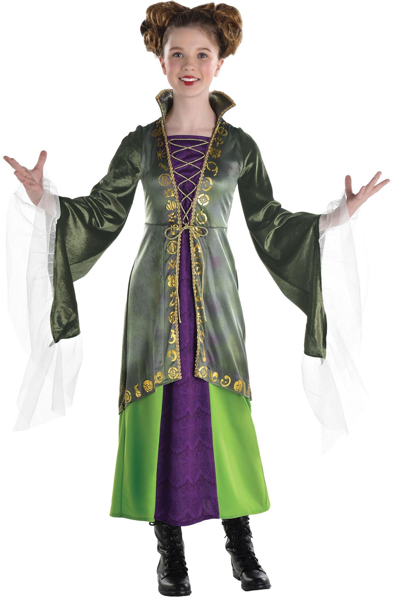  Coolproud Sanderson Sisters Costume Kids Girl Halloween Dress  up Hocus Pocus Costumes : Clothing, Shoes & Jewelry