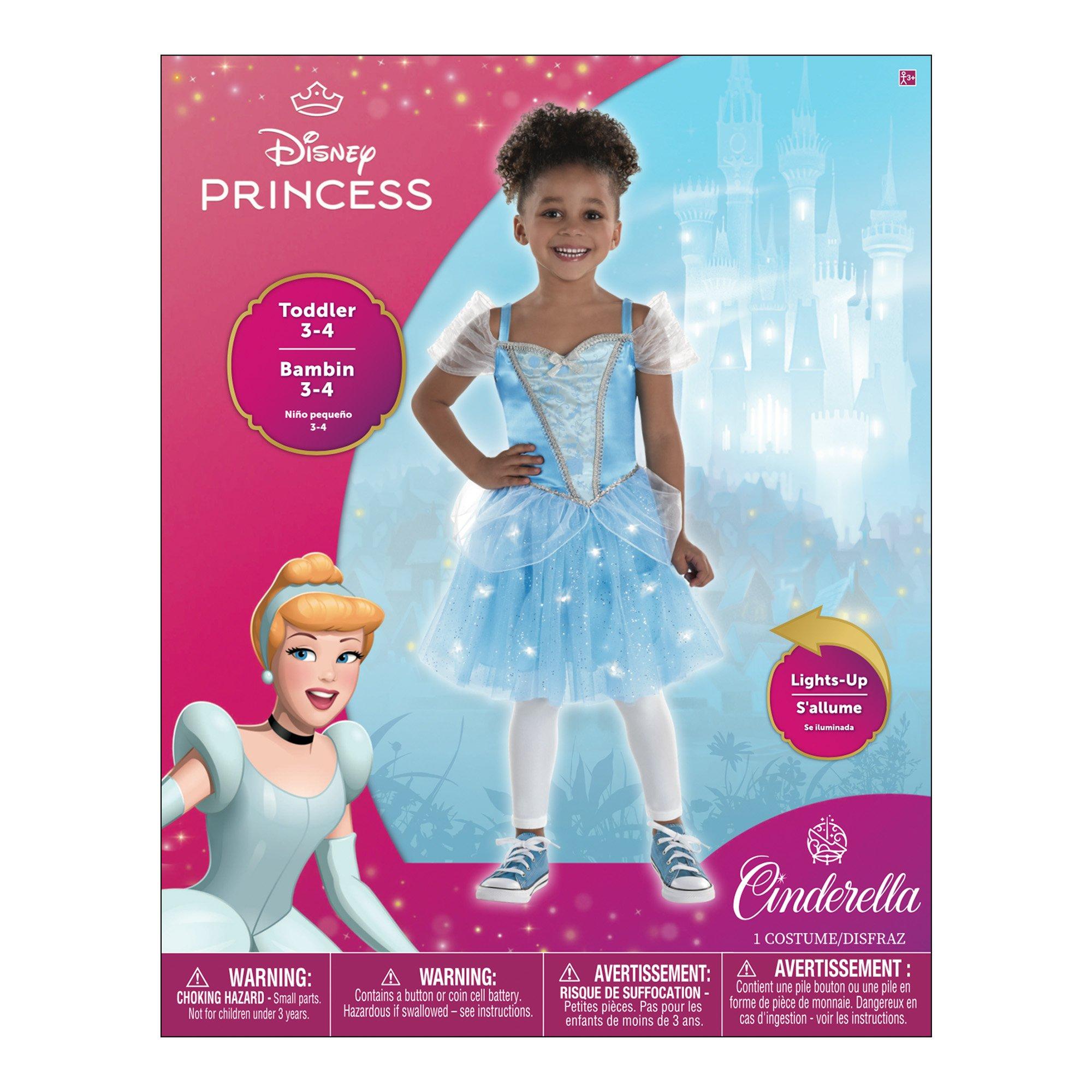 Kids' Light-Up Cinderella Costume - Disney Cinderella