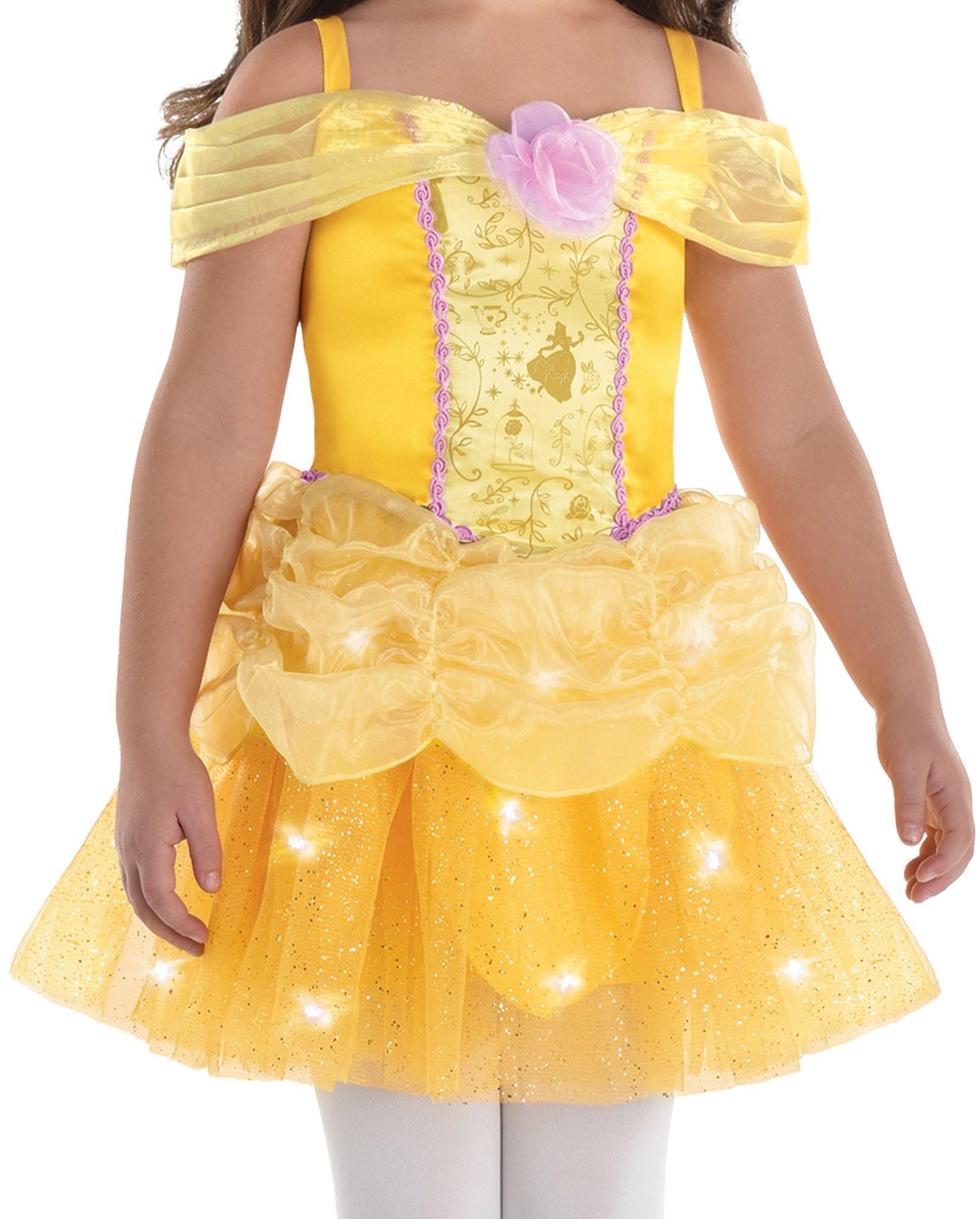 Kids' Light-Up Belle Costume - Disney Beauty & The Beast