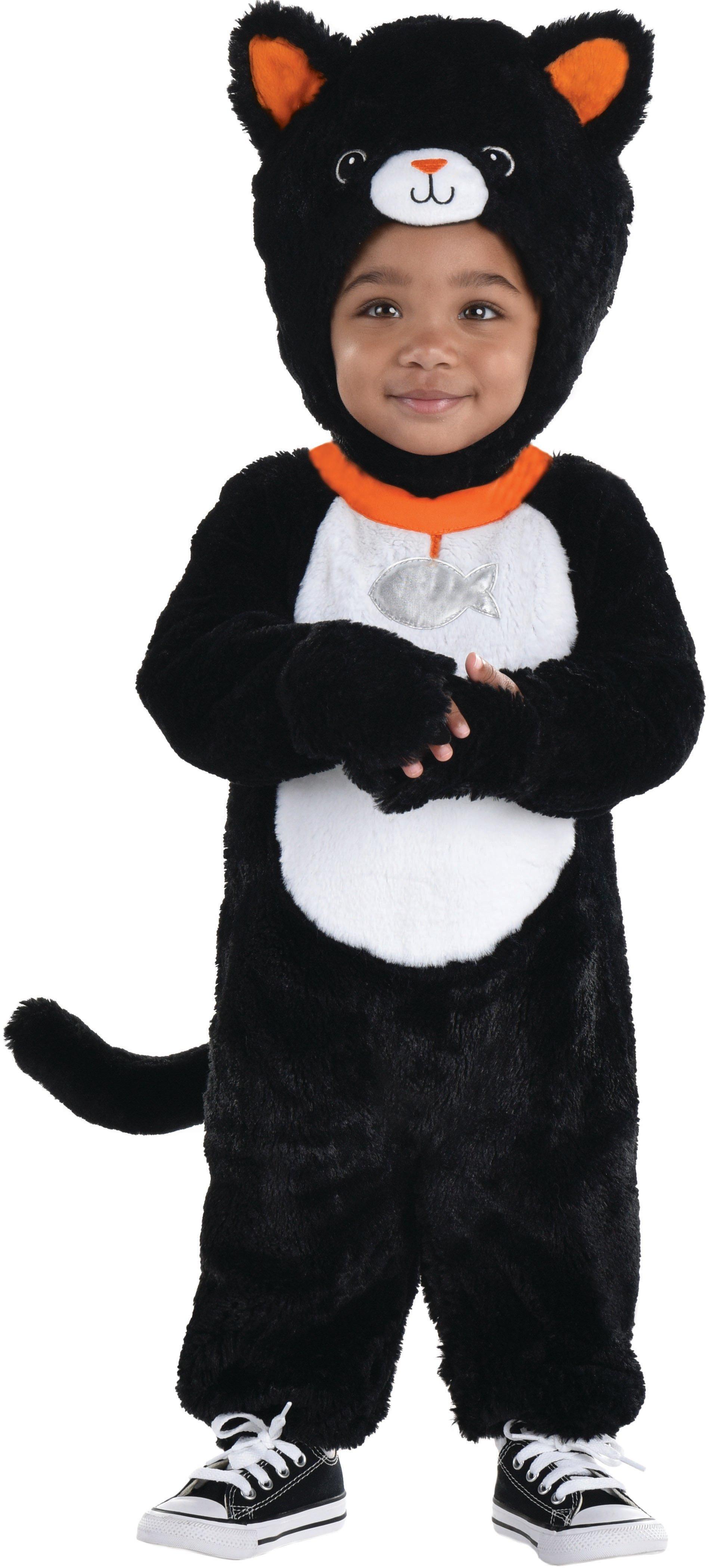 New Free Shipping Halloween Cat Costume baby kids