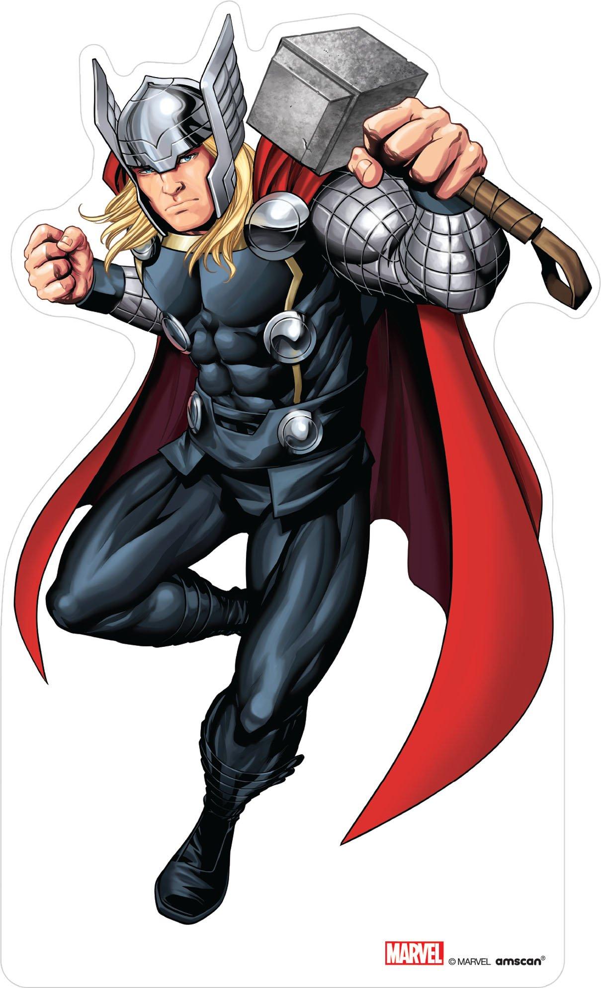 Thor Cardboard Cutout, 4ft - Avengers | Party City