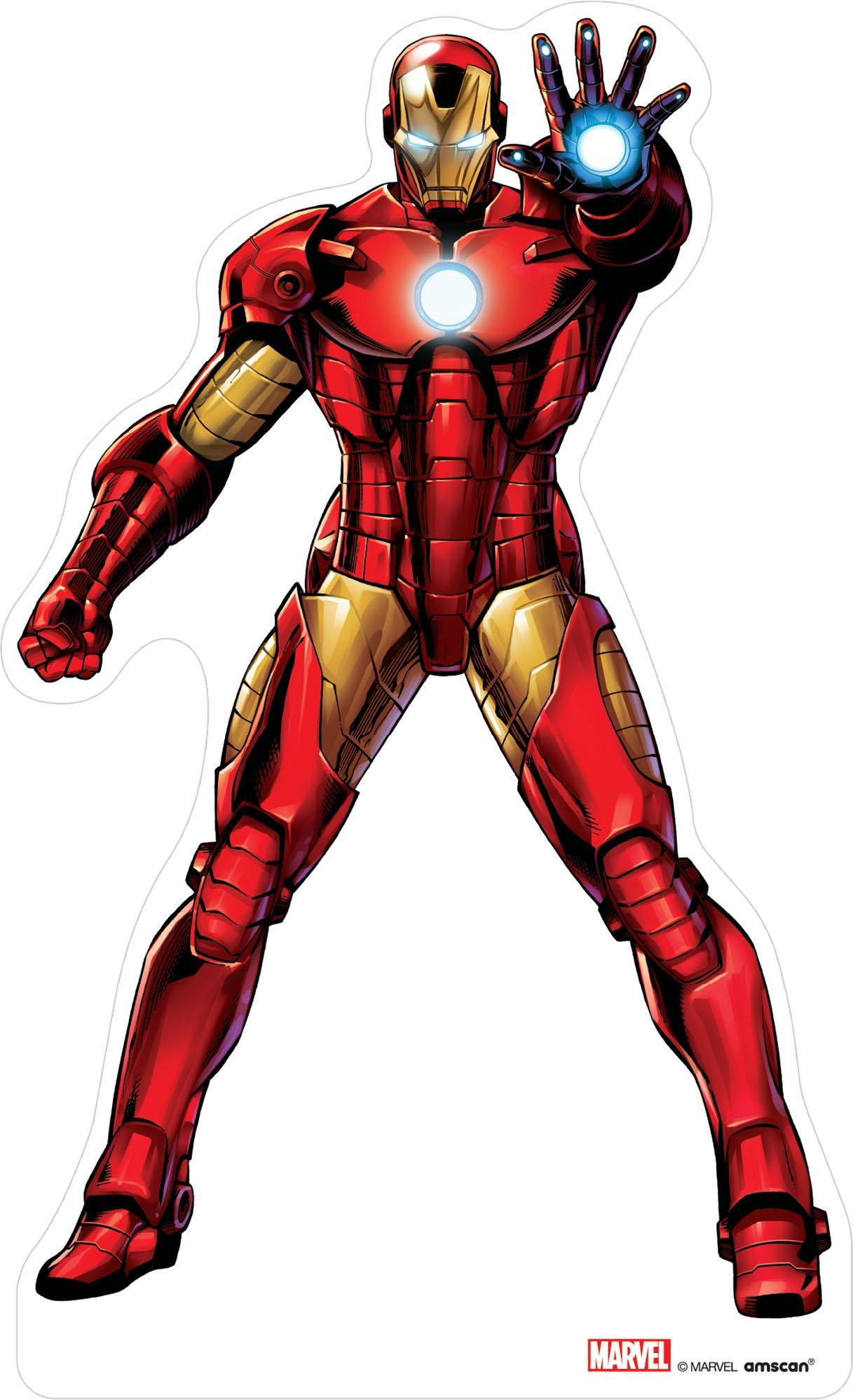 Iron Man Cardboard Cutout, 3ft - Avengers | Party City