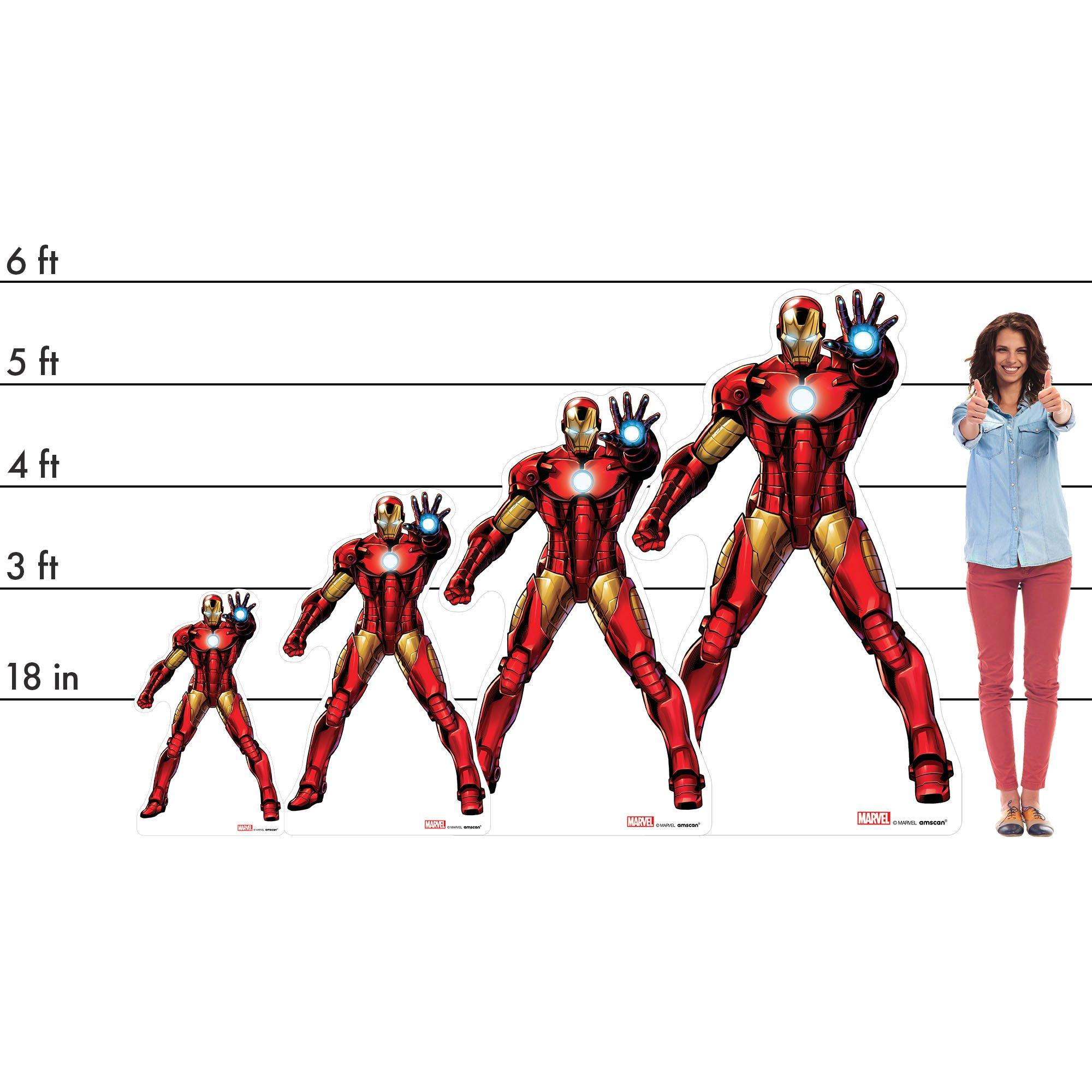 Iron Man Life-Size Cardboard Cutout, 6ft - Avengers