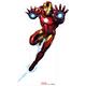 Iron Man in Action Cardboard Cutout, 3ft - Avengers
