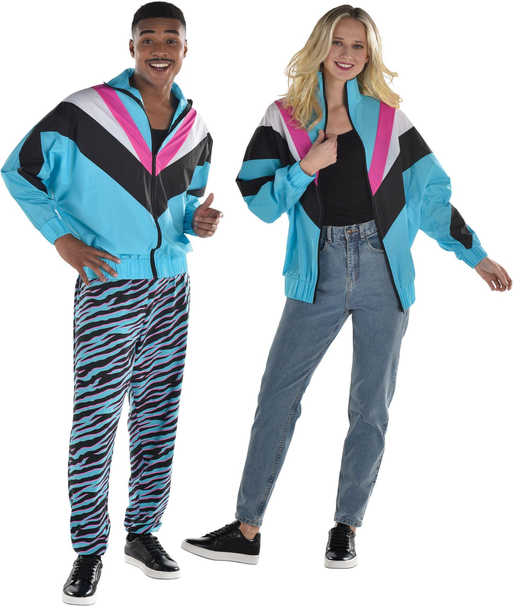 90s on sale colorful windbreaker