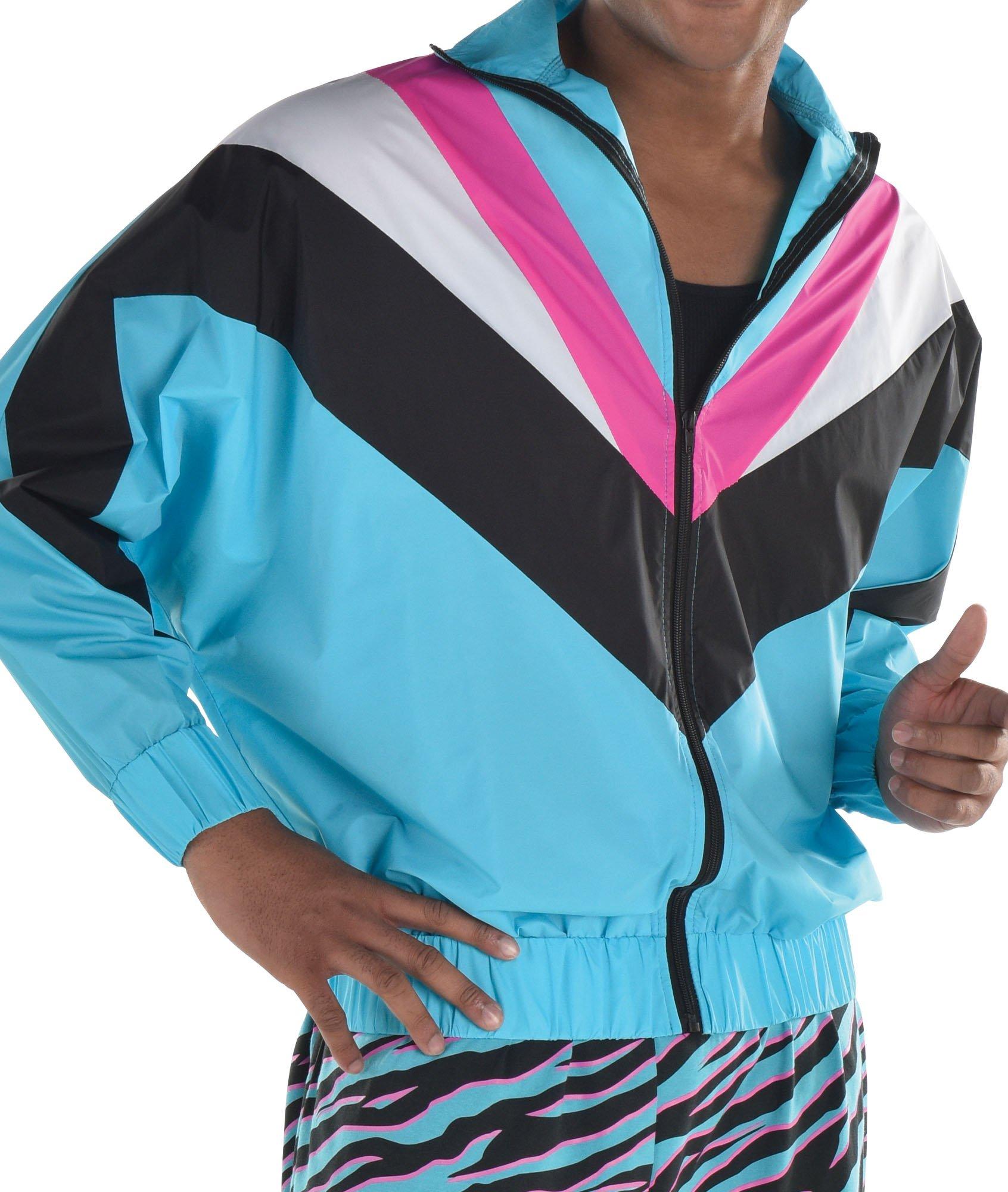Adult 90s Windbreaker Jacket Party City
